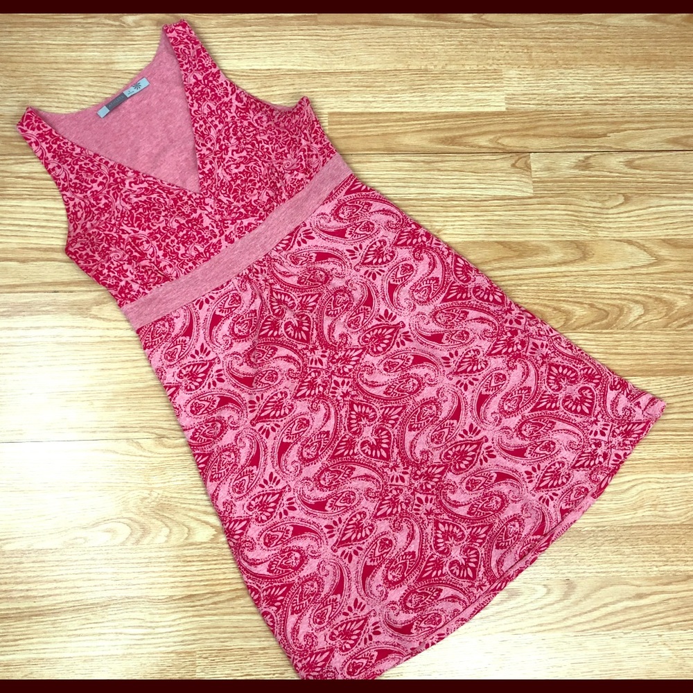 Athleta Las Palm Tank Dress Red Small